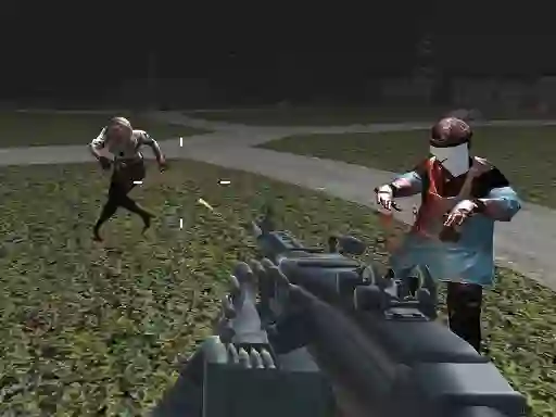 Jwèt Zombie Survival Base Camp Multiplayer sou entènèt