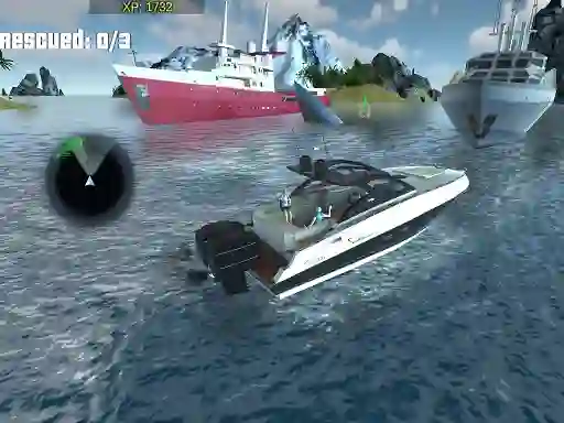 Jwèt American Boat Rescue Simulator sou entènèt