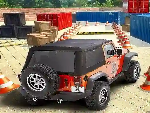 Jwèt Ultimate Monster Jeep Parking Game sou entènèt