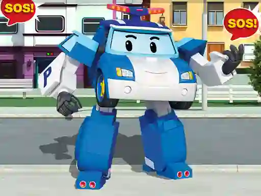 Jwèt Robot Car Emergency Rescue 3 sou entènèt