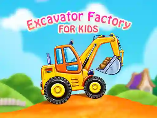 Jwèt Excavator Factory For Kids sou entènèt