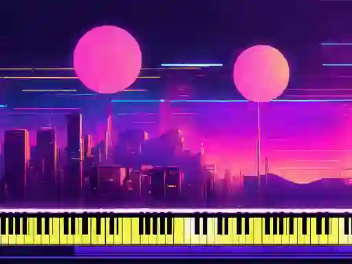 Jwèt Piano Game star 5 sou entènèt