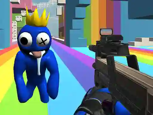 Jwèt Rainbow Friends Survival sou entènèt