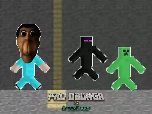 Jwèt Pro Obunga vs CreepEnder sou entènèt