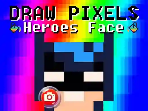 Jwèt Draw Pixels Heroes Face sou entènèt