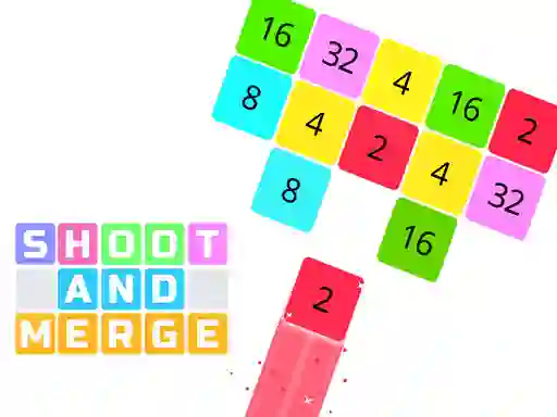 Jwèt Shoot And Merge The Numbers sou entènèt