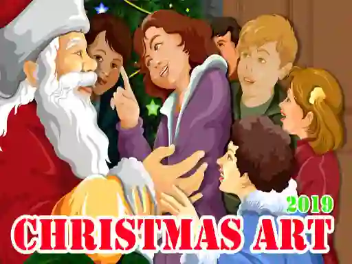 Jwèt Christmas Art 2019 sou entènèt