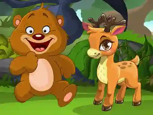 Jwèt Fun Animals Jigsaw sou entènèt