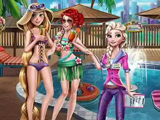 Jwèt Pool Party sou entènèt