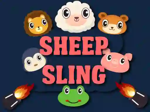 Jwèt Sheep Sling sou entènèt