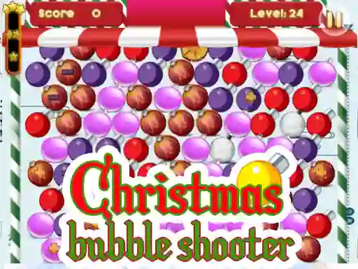 Jwèt Christmas Bubble Shooter 2019 sou entènèt