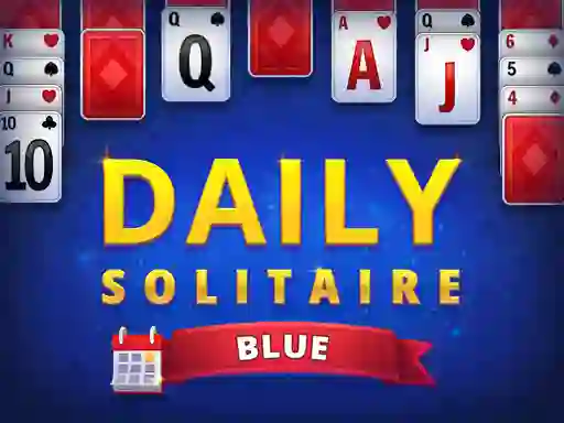 Jwèt Daily Solitaire Blue sou entènèt