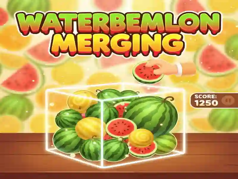 Jwèt Watermelon Merging sou entènèt