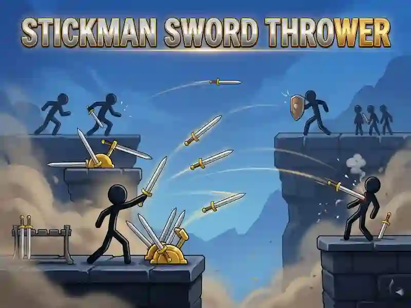 Jwèt Throw Sword sou entènèt
