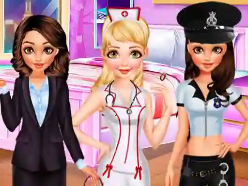Jwèt BFF Princess Career Photoshoot sou entènèt