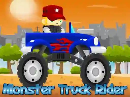 Jwèt Monster Truck Rider sou entènèt