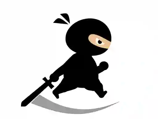 Jwèt Ninja Run sou entènèt