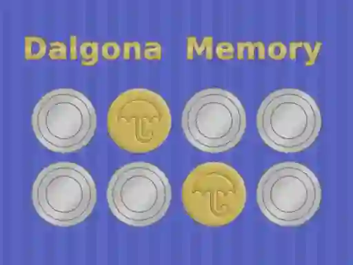 Jwèt Dalgona Memory sou entènèt