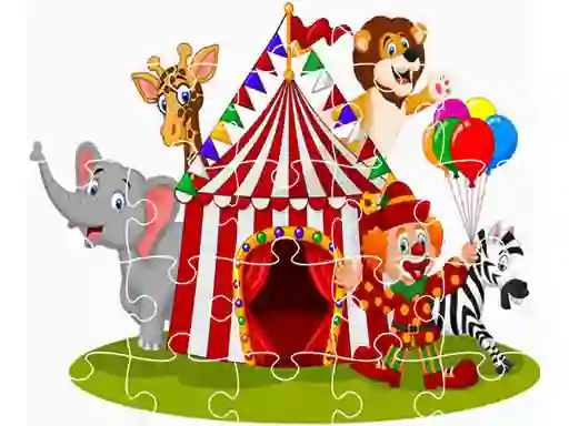 Jwèt Party Animals Jigsaw sou entènèt