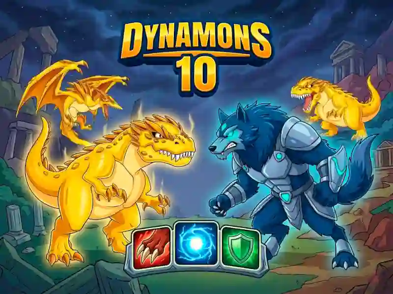 Jwèt Dynamons 10 sou entènèt