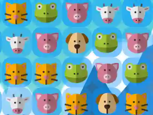 Jwèt Animal Kingdom Match 3 sou entènèt