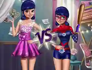 Jwèt Good vs Bad Girl sou entènèt