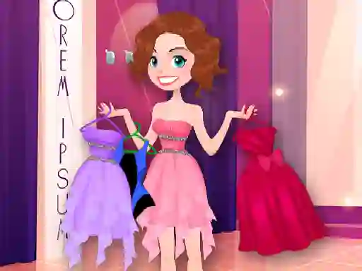 Jwèt Julie Dress Up sou entènèt