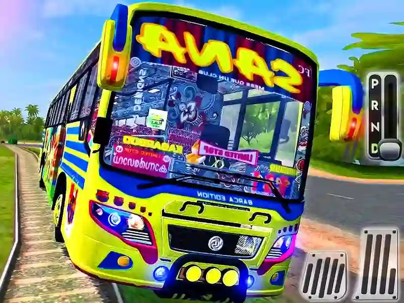 Jwèt Indian Uphill Bus Simulator sou entènèt