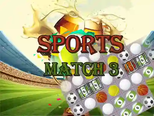 Jwèt Sports Match 3 Deluxe sou entènèt