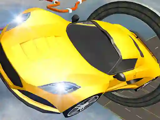 Jwèt Impossible Track Car Stunt sou entènèt