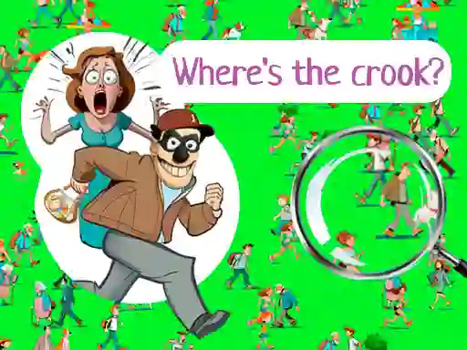 Jwèt Where's The Crook? sou entènèt