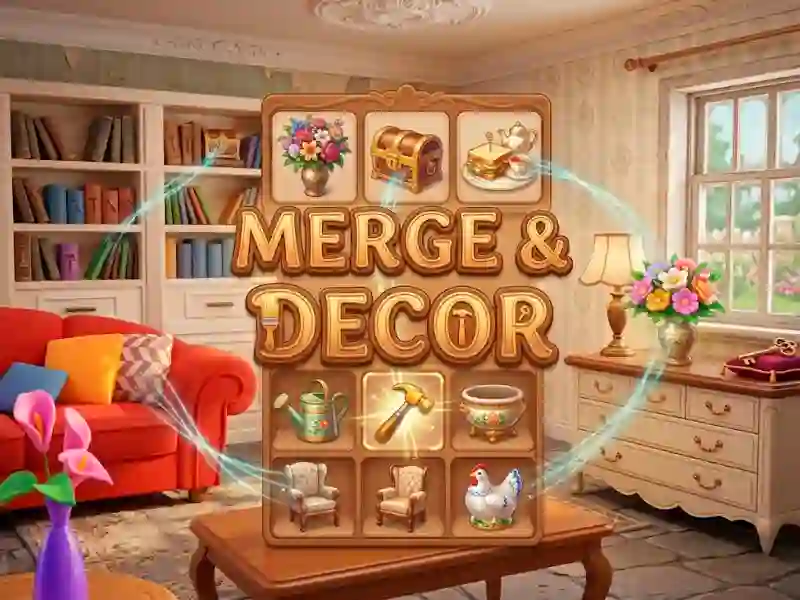 Jwèt Merge & Decor sou entènèt