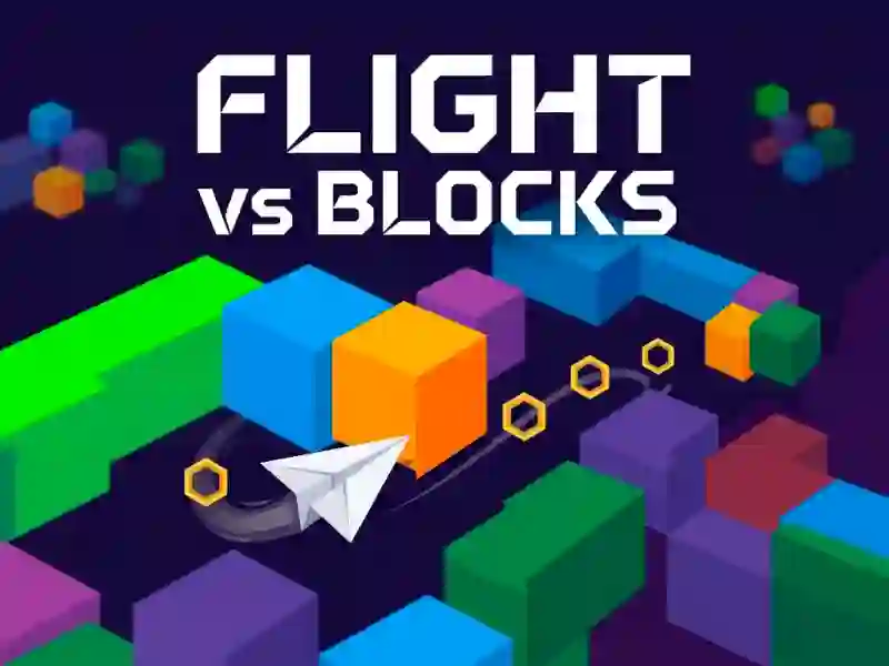 Jwèt Flight vs Blocks sou entènèt