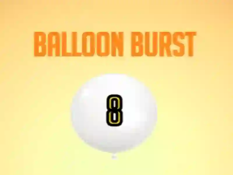 Jwèt Balloon Burst sou entènèt