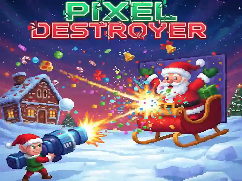 Jwèt Pixel Destroyer sou entènèt