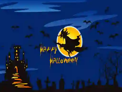 Jwèt Halloween Spot Difference sou entènèt