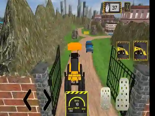 Jwèt Real Excavtor City Construction sou entènèt