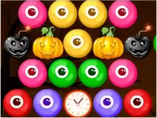 Jwèt Spooky Bubble Shooter sou entènèt