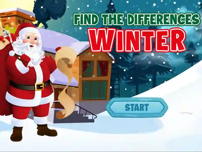 Jwèt Find The Differences Winter sou entènèt