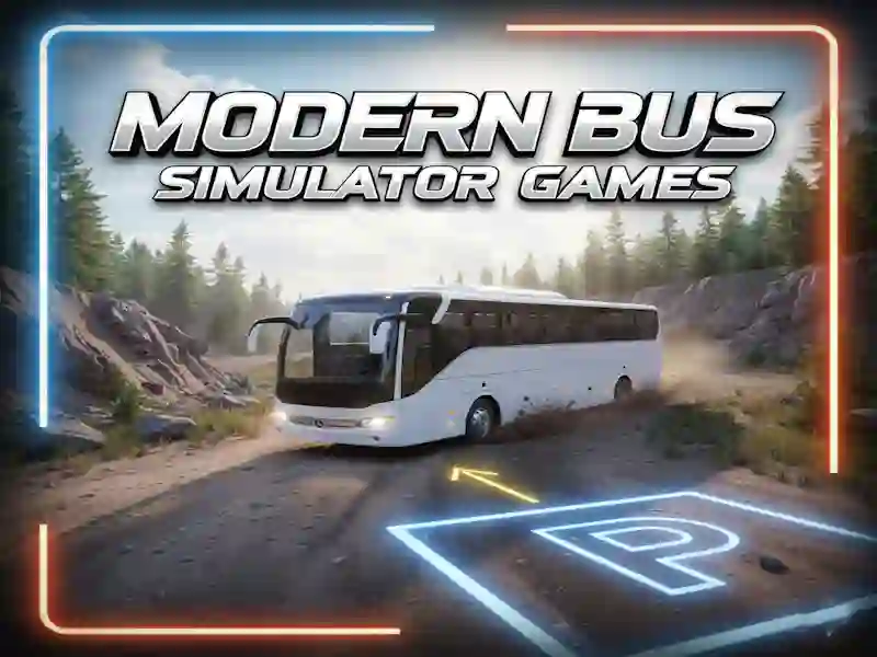 Jwèt Modern Bus Simulator Games sou entènèt