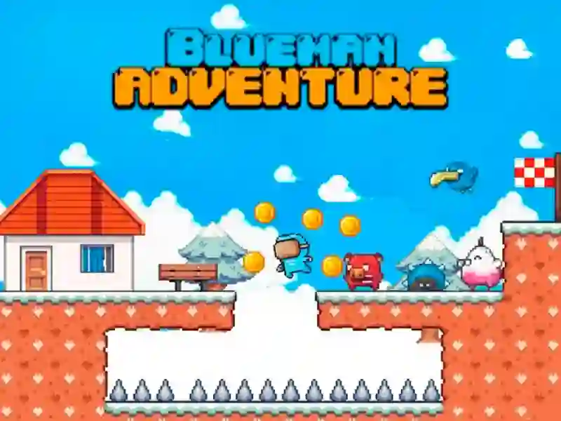 Jwèt Blueman Adventure sou entènèt
