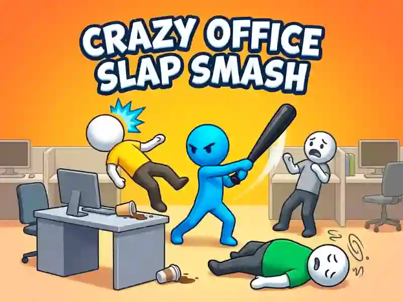 Jwèt Crazy Office Slap Smash sou entènèt