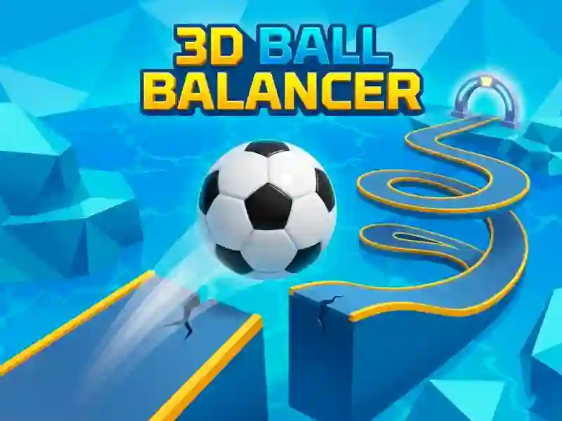 Jwèt 3D Ball Balancer sou entènèt