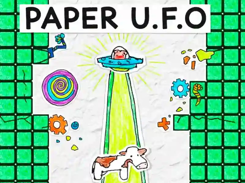 Jwèt Paper U.F.O. sou entènèt