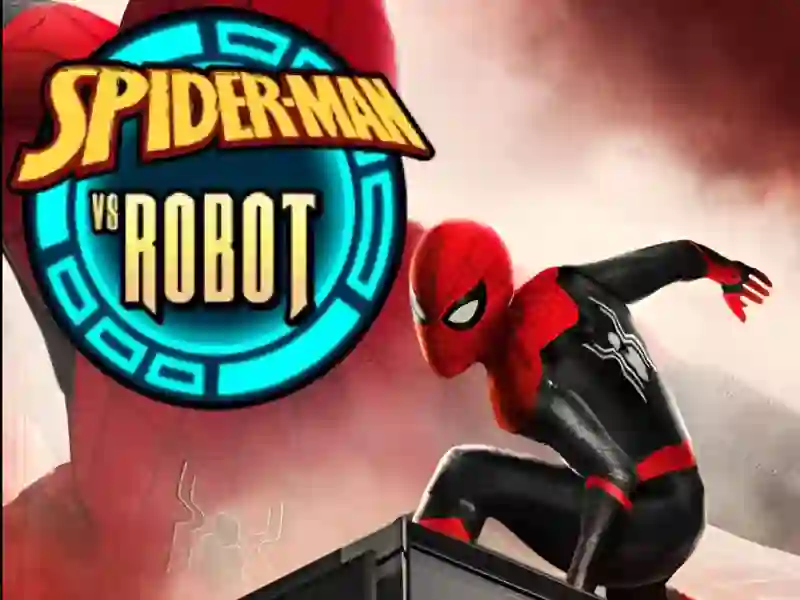 Jwèt Spider-man vs Robot sou entènèt