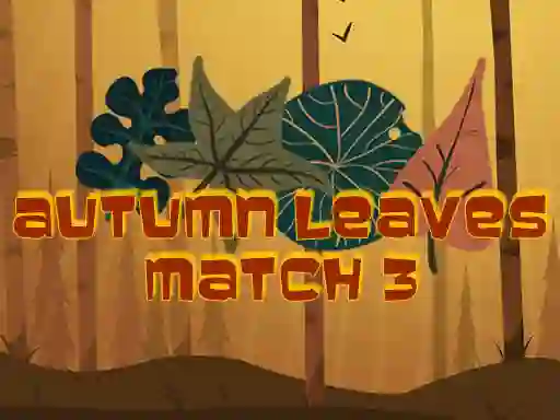 Jwèt Autumn Leaves Match 3 sou entènèt