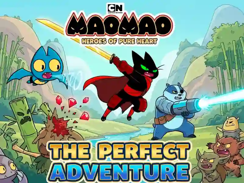 Jwèt Mao Mao Heroes of Pure Heart The Perfect Adventure sou entènèt
