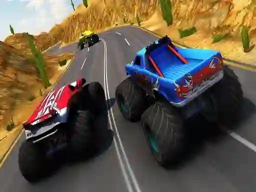 Jwèt Xtreme Monster Truck & Offroad Fun sou entènèt