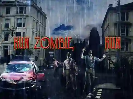 Jwèt Run Zombie Run sou entènèt