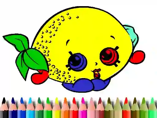 Jwèt Back To School: Fruits Coloring Book sou entènèt